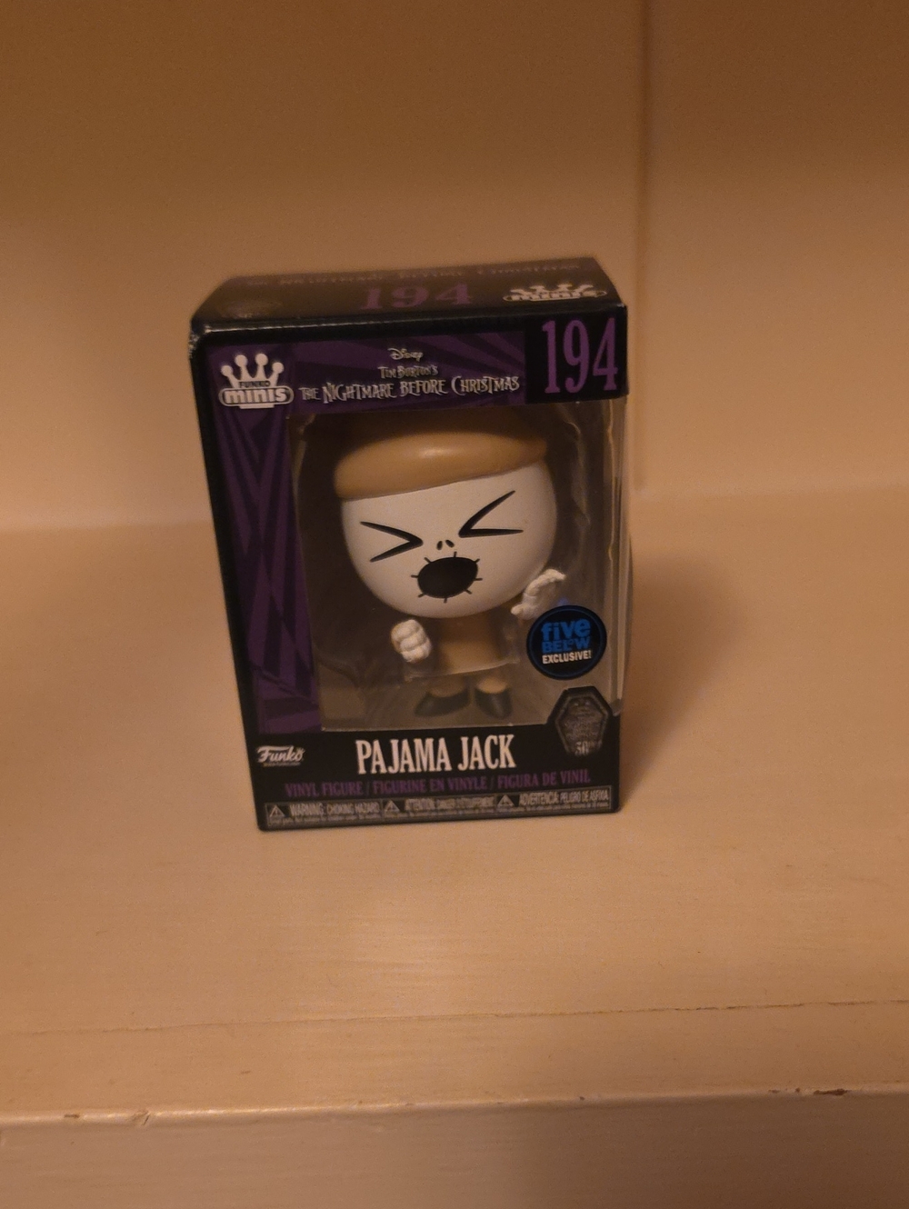 Funko Pajama Jack Vinyl Figure in White and Tan